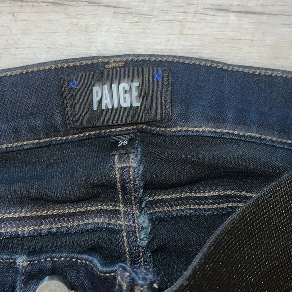 PAIGE transcend - skyline skinny maternity jeans - Picture 8 of 13